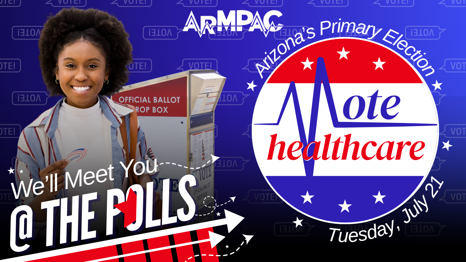 In recognition of the vital connection between civic participation and community health, the Arizona Medical Political Action Committee (ArMPAC) encourages you to check your voter registration ahead of Arizona’s voter […]